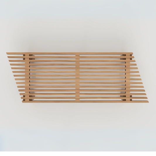 Wooden monitor stand