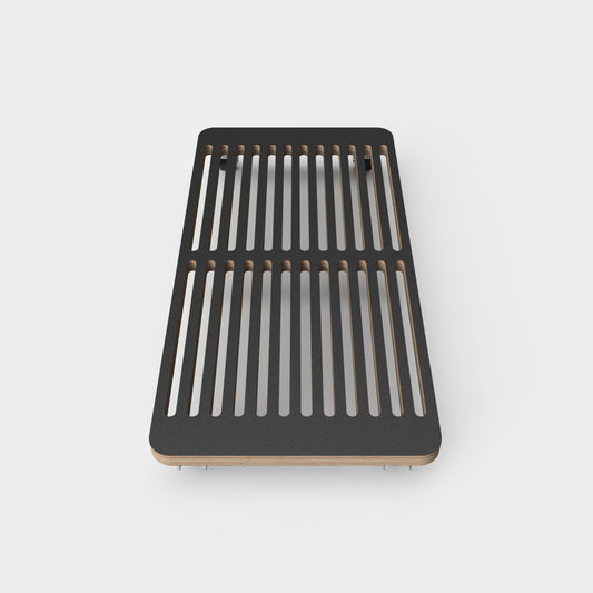 Personal computer stand with wheels - DARK HURRICANE