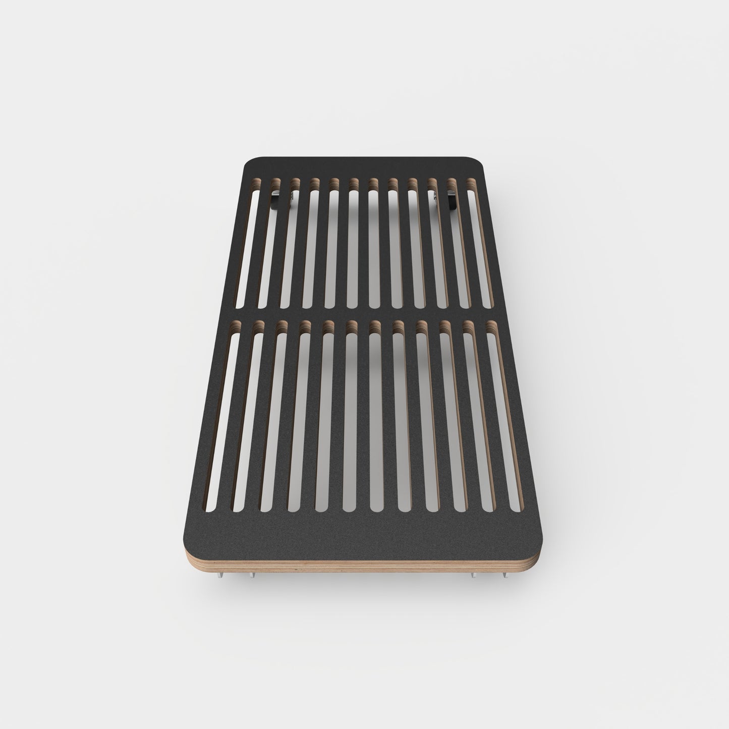 Personal computer stand with wheels - DARK HURRICANE