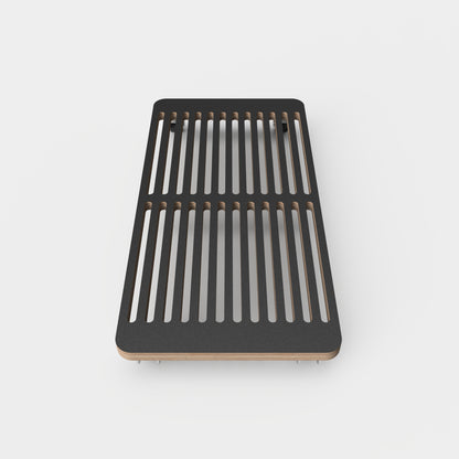 Personal computer stand with wheels - DARK HURRICANE