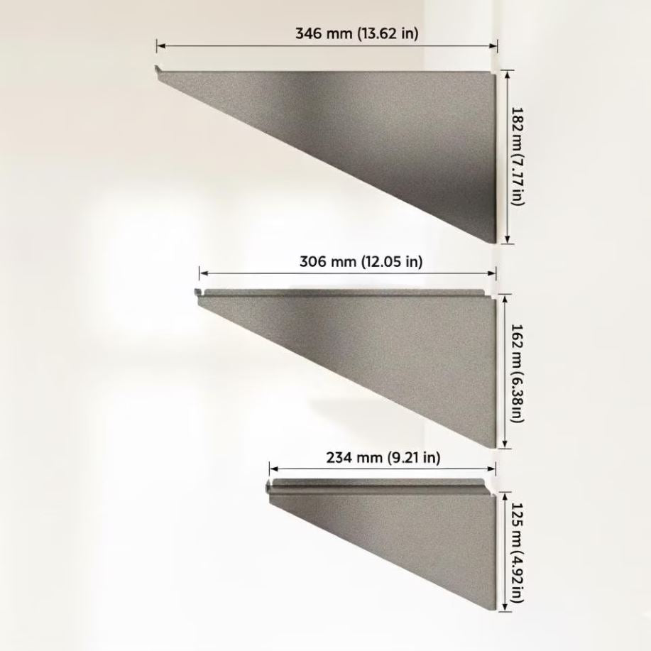Wall mount PC stand brackets - CROW