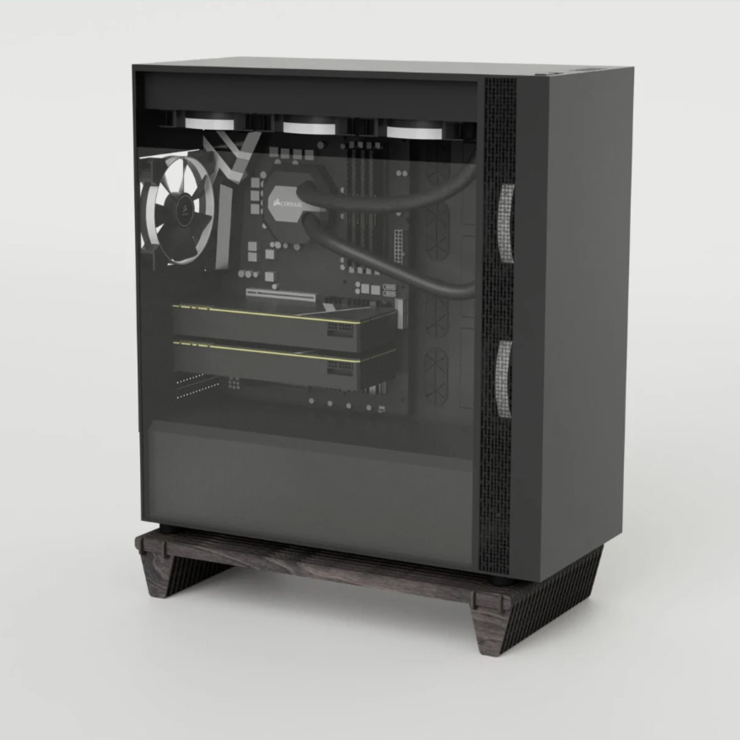 PC cooling stand riser - DARK FOREST