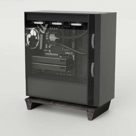 PC cooling stand riser - DARK FOREST
