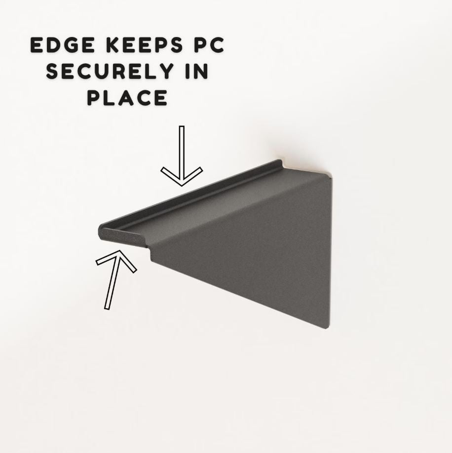 Wall mount PC stand brackets - CROW