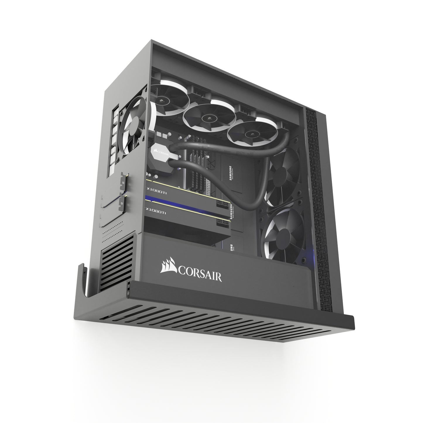 Wall-mount metal PC stand  - NEST