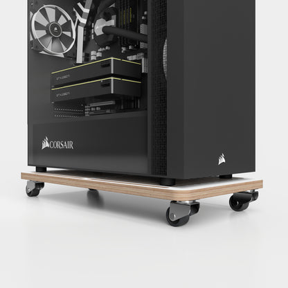 Personal computer stand with wheels - LIGHT HURRICANE