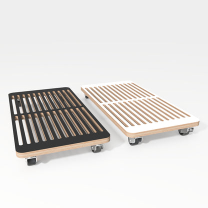 Personal computer stand with wheels - LIGHT HURRICANE