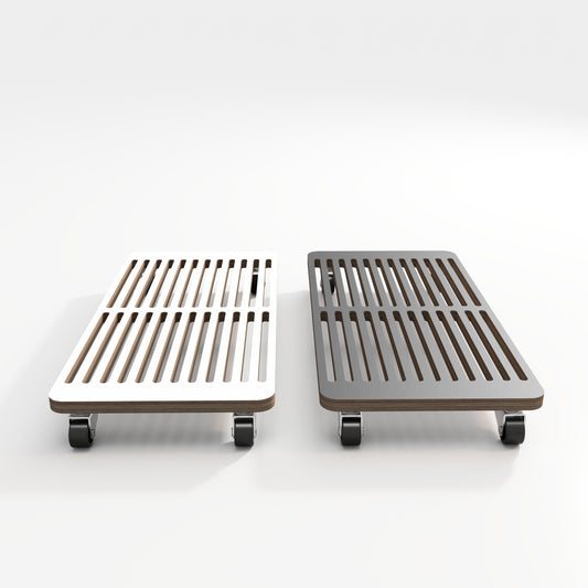 Personal computer stand with wheels - LIGHT HURRICANE