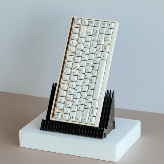 Keyboard stand, keyboard display (DARK wood color)